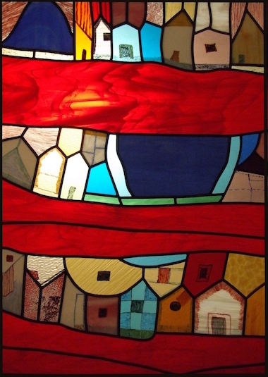 Okno podle F. Hundertwassera